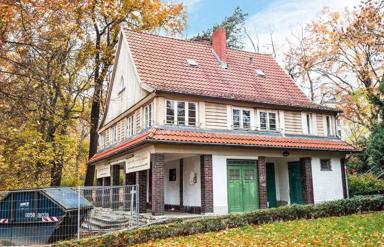 Parkwächterhaus im Lietzenseepark.