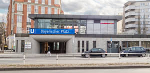 Café Haberland auf dem Bayerischer Platz.