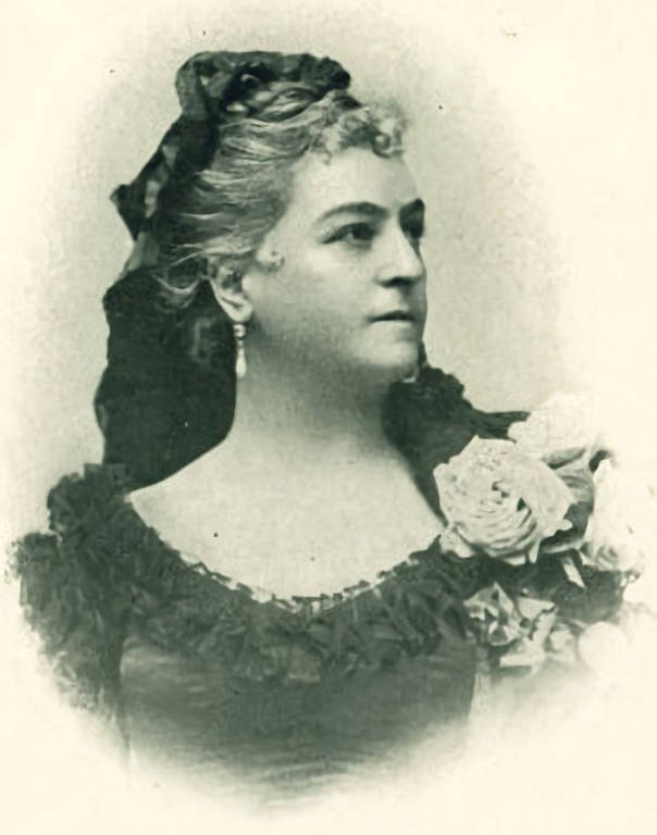 Lilli Lehmann um 1902.