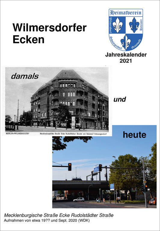 Wilmersdorfer Ecken - Jahreskalender 2021.