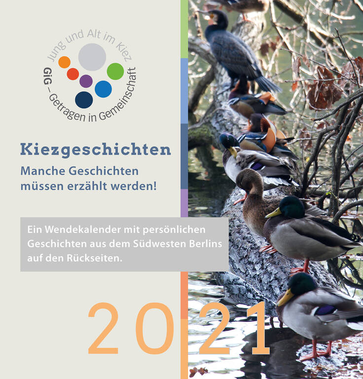 Kalender „Kiezgeschichten 2021“