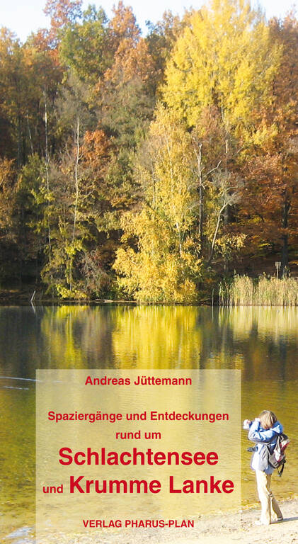 Spaziergänge und Entdeckungen rund um Schlachtensee und Krumme Lanke,  48 Seiten mit 44 Abbildungen und 2 Karten, 10,5 x 19 cm, ISBN 978-3-86514-226-9  Preis: 7,50 Euro, im Buchhandel erhältlich.