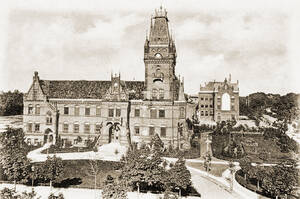 Das Rathaus Lichterfelde in alten Ansichten. Archiv Jörg Becker