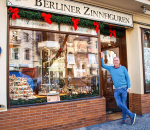 Hans-Günther Scholtz lässt mit seinen Zinnfiguren Geschichte lebendig werden.