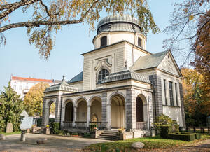 Friedhofskapelle auf dem St.-Matthäus-Kirchhof in Schöneberg.