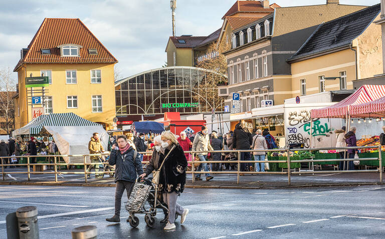 Eine gemeinschaftliche Entwicklungsstrategie soll die Qualität des Zentrums um den Kranoldplatz erhalten und stärken.