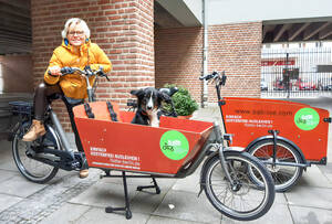 Umweltfreundliche Lastenfahrräder für kleinere Transporte. Foto: Frank Markowski