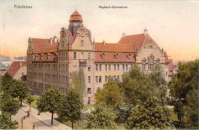 Friedrich-Bergius-Schule um 1903. Foto: Friedrich-Bergius-Schule