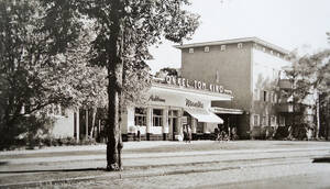Die Ladenstraße damals …