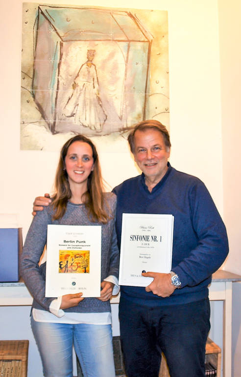 Vierte und fünfte Generation im Einsatz für den Verlag: Andreas Meurer und Caroline Helms. Foto: Lorenz/Ries & Erler