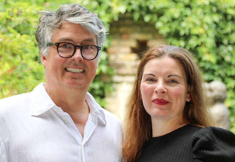 Jens Kunath und Lea Gryze. Foto: Lilith Gryze