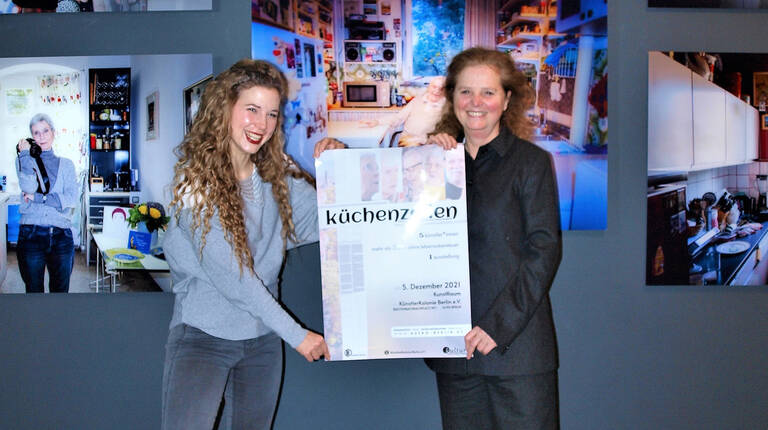 Die „küchenzeilen“-Initiatorinnen Nadine Aßmann (l.) und Heike Falkenberg.