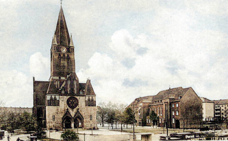 Dreifaltigkeitskirche um 1930.