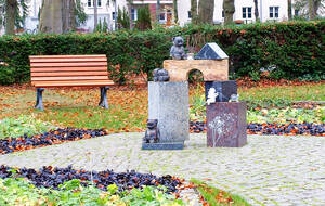  Neue Grabanlage für Sternenkinder und Kinder auf dem Friedhof Eythstraße in Tempelhof.