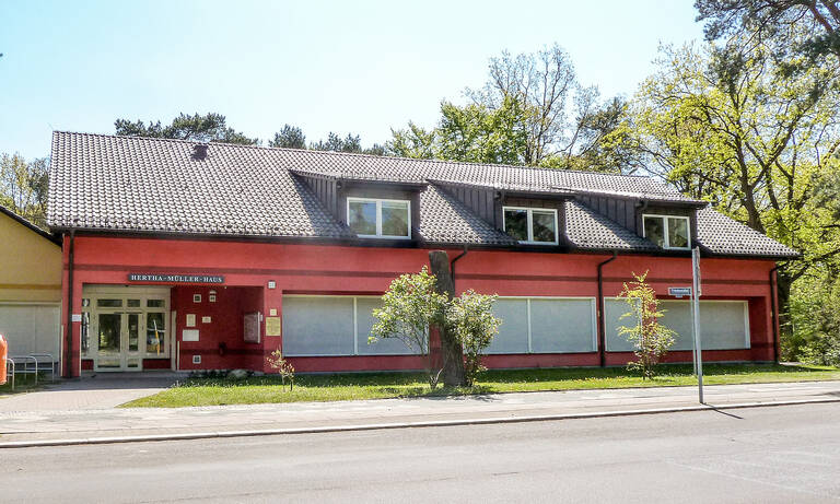 Hertha-Müller-Haus an der Argentinische Allee 89, 14163 Berlin-Zehlendorf.