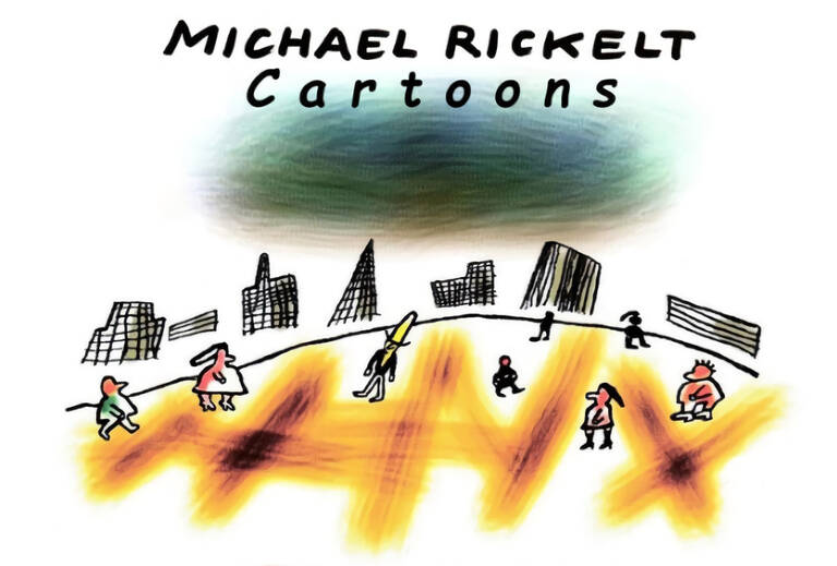 Cartoons von Michael Rickelt.
