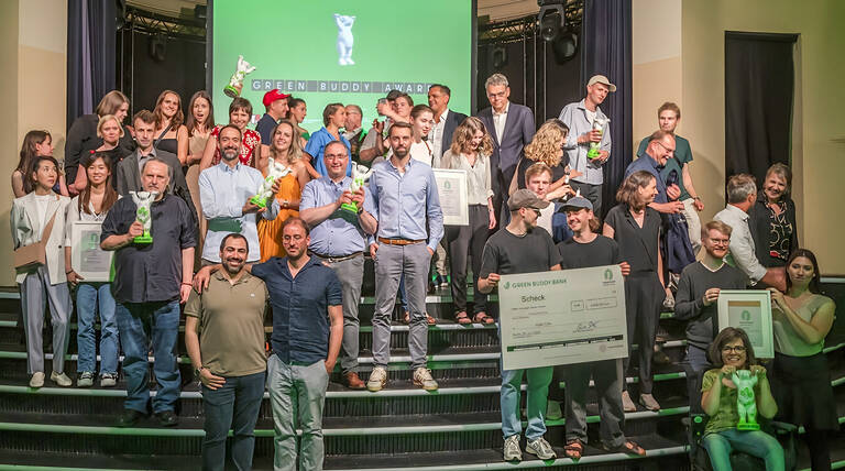 Die Gewinner des Green Buddy Award. Foto: Erik-Jan Ouwerkerk