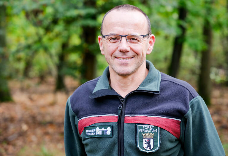 Gerhard Derr, Leiter des Forstamts Grunewald. Foto: Berliner Forsten