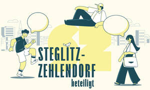 Grafik: Raum für Beteiligung Steglitz-Zehlendorf
