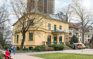 In der Schwartzschen Villa sind noch bis Ende Februar Werke von Jean Dubuffet zu sehen.