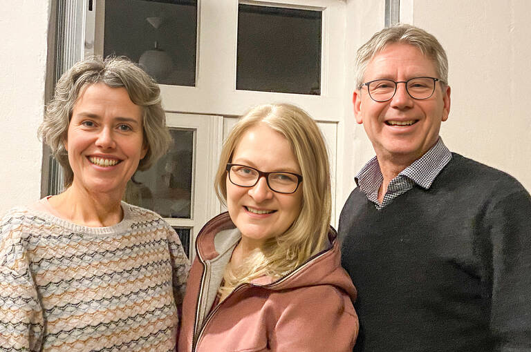 ZiM e. V. – Gründungsmitglieder (v.l.n.r.) Claudia von Lehmann, Jana Prokop und Mark Schmitt. Foto: ZiM e. V.