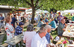 Das Sommerfest in Steinstücken erfreut sich großer Beliebtheit. Foto: Elke Hammer