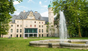 Selten von innen zu sehen – das Jagdschloss Glienicke.
