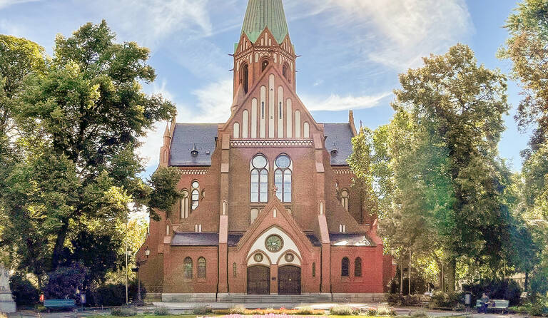 Der 272. Kiezspaziergang startet am Samstag, 11. Oktober vor der St.-Ludwigs-Kirche. Foto: von Kentzinsky / BA CW