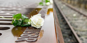 Mahnmal Gleis 17. Foto: BACW