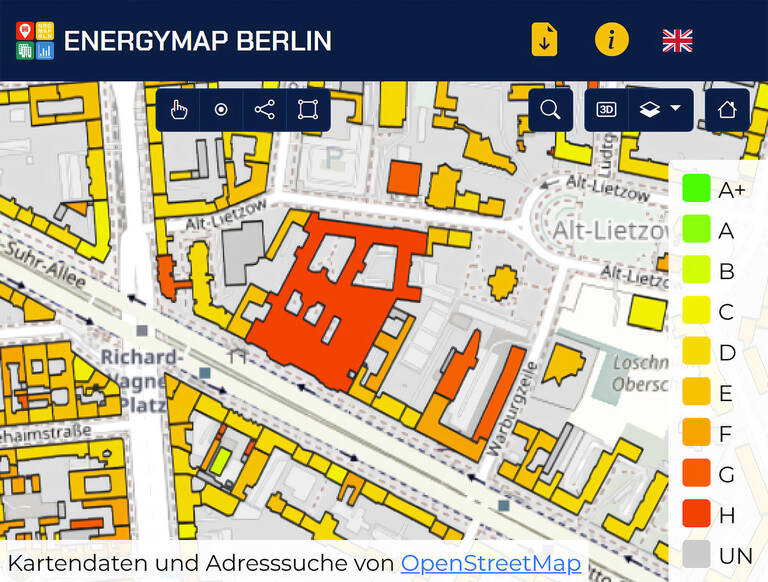 Das Rathaus Charlottenburg auf www.energymap-berlin.de