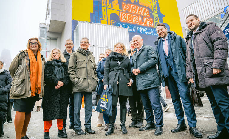 Bezirketour des Senats. Foto: Senatskanzlei