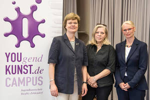  Gründungsteam (v.l.) Cerstin Richter-Kotowski, Christa Markl-Vieto und Monika Friebel.