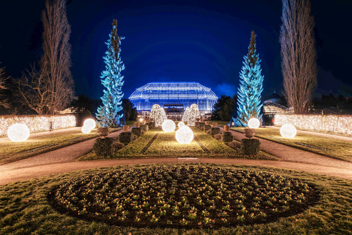 Weihnachtszauber im Botanischen Garten ChristmasGarden mit