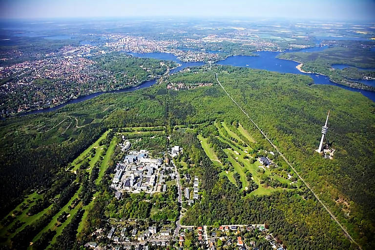 Das Helmholtz Zentrum Berlin in Wannsee. Foto: HZB