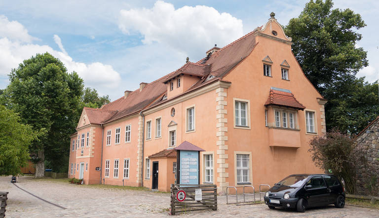 Das Herrenhaus der Domäne Dahlem beherbergt heute ein Museum.