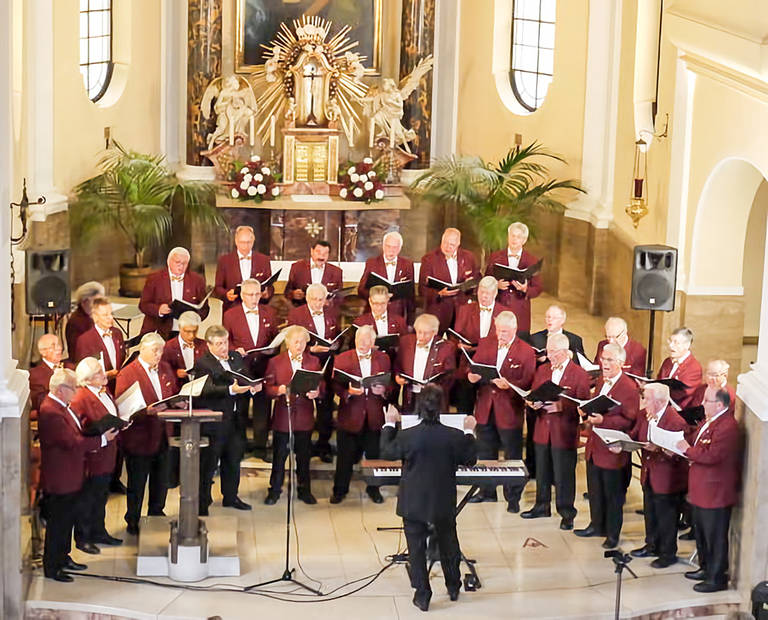Auch Kirchen bringen die Stimmen des Sonari-Chors bestens zur Geltung. Fotos Sonari-Chor Berlin