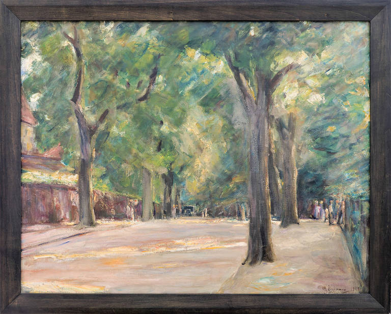 Große Seestraße am Wannsee, 1923. © Liebermann-Villa am Wannsee