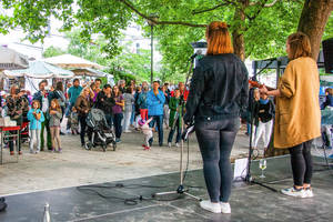 Impression von der Fête de la Musique 2018. Foto: Dirk Lässig