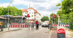 Noch ist die Moltkebrücke eine Einbahnstraße.