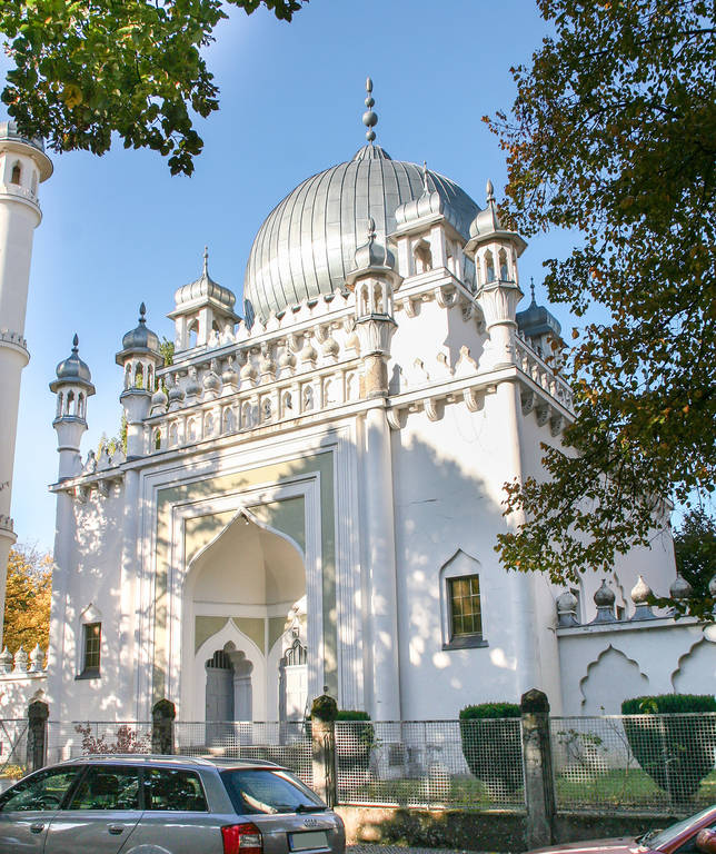 Ein Hauch von Orient in Wilmersdorf: Die Ahmadiyya Lahore Moschee.