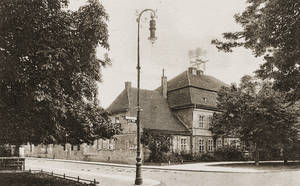 Der alte Erbbbaukrug in Zehlendorf. Hier wurde Johann Peter Süßmilch geboren. Archiv HVZ