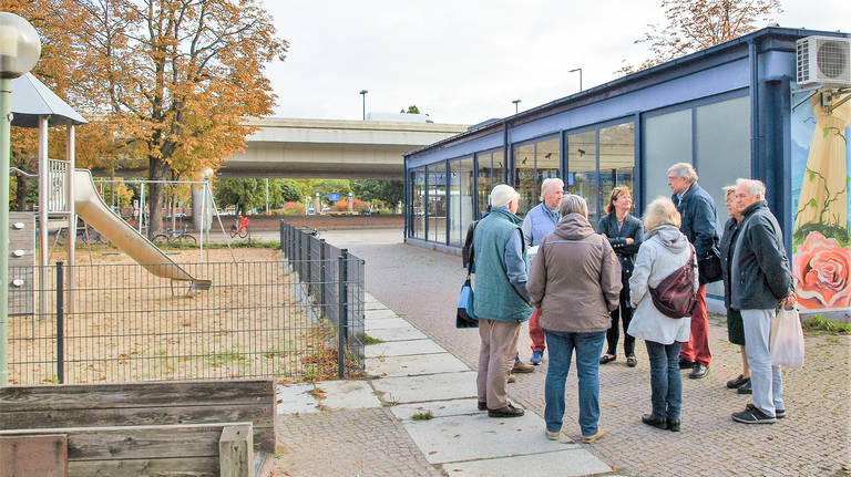 Ortstermin Breitenbachplatz.