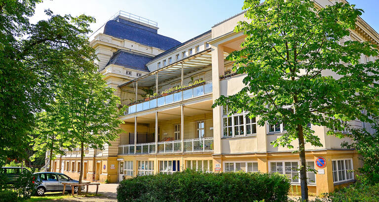 Rudolf-Mosse-Stift, Rudolf-Mosse-Straße 11, 14197 Berlin. Foto: Raimund Müller
