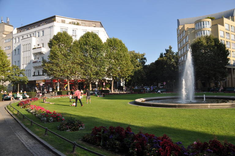 Der Prager Platz im Sommer. Foto BACW/Brühl