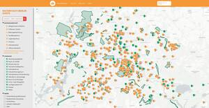 Die neue Karte weist den Weg zu grünen Lernorten: https://naturstadt.berlin/karte/