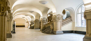 Die Rathausgalerie im 2. Obergeschoss.