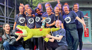 ie Tanzformation "KPC" gewann den Kleinkunstpreis. Foto: BA SZ