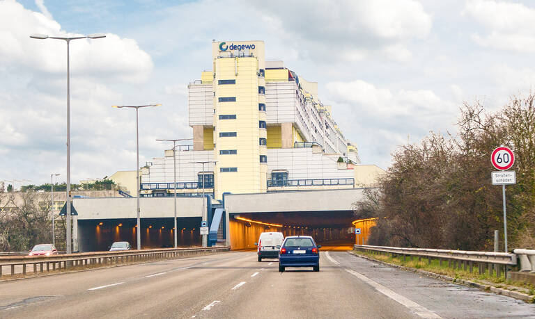 Gefragte Wohnlage schon vor der Tunnelsperrung - die