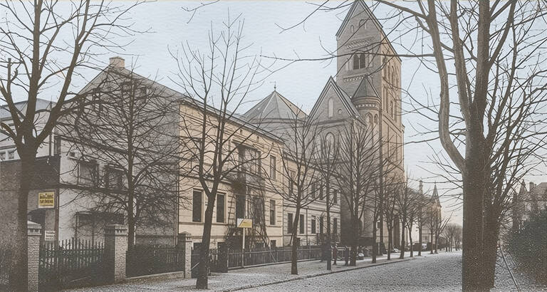 Rosenkranz-Basilika in der Deitmerstraße 3-4. Archiv Jörg Becker Immobilien