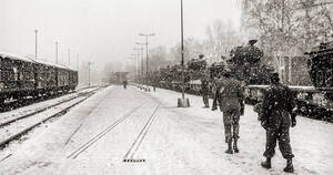 Die U.S. Army Berlin Brigade nutzte den Bahnhof Lichterfelde West. Archiv AlliiertenMuseum